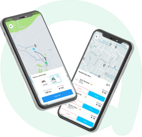 Aayo app download - Book rides in Pokhara